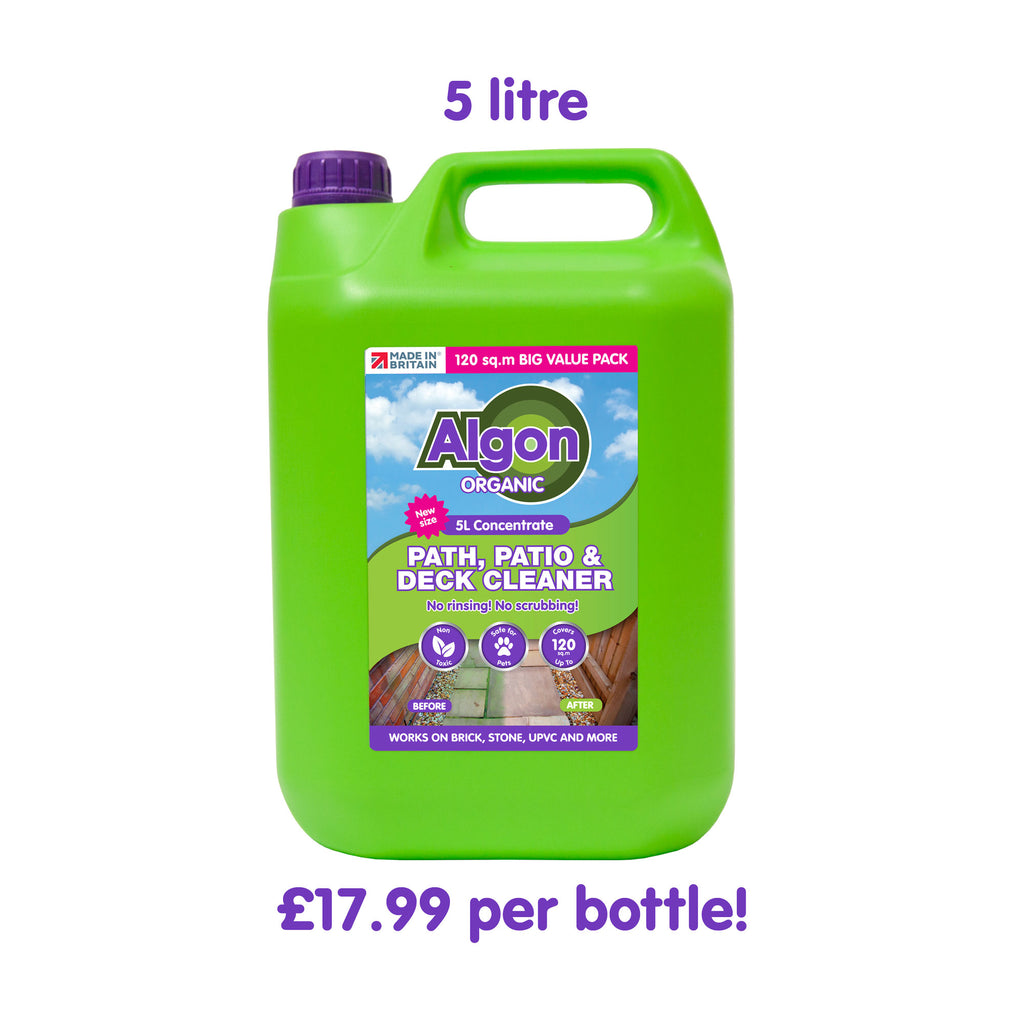 Algon Organic Patio Cleaner 5 Litre Concentrate