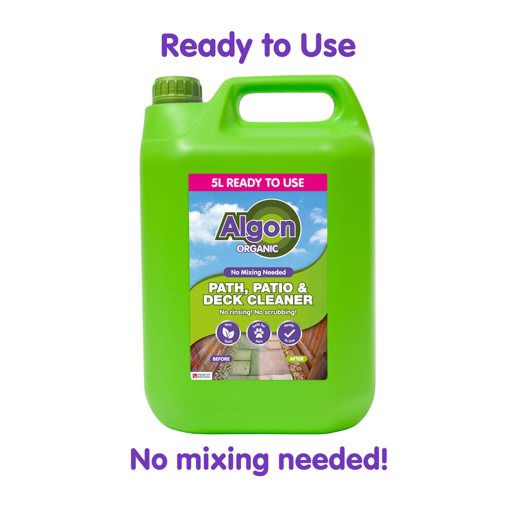 Algon Organic Patio Cleaner 5 Litre Ready to Use