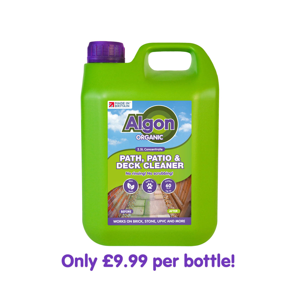 Algon Organic Patio Cleaner 2.5 Litre Concentrate 1 Bottle